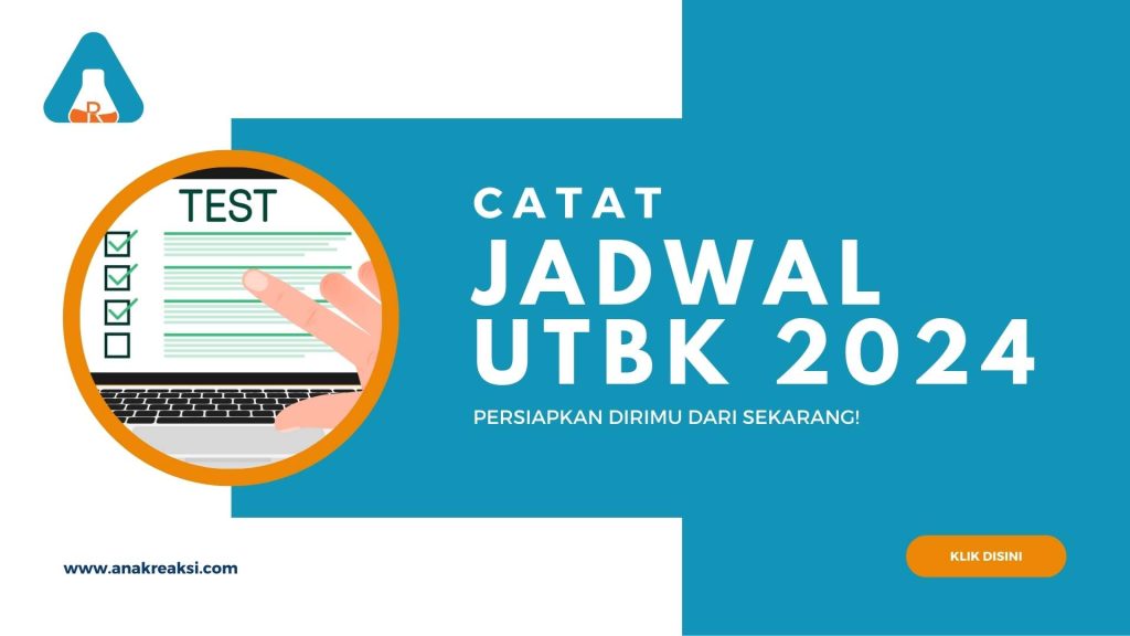 Jadwal UTBK 2024- Anak Reaksi